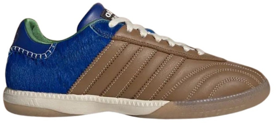 Wales Bonner Adidas Samba Millennium Nappa Pack Brown Royal Blue IF6704 Lifestyle Shoes