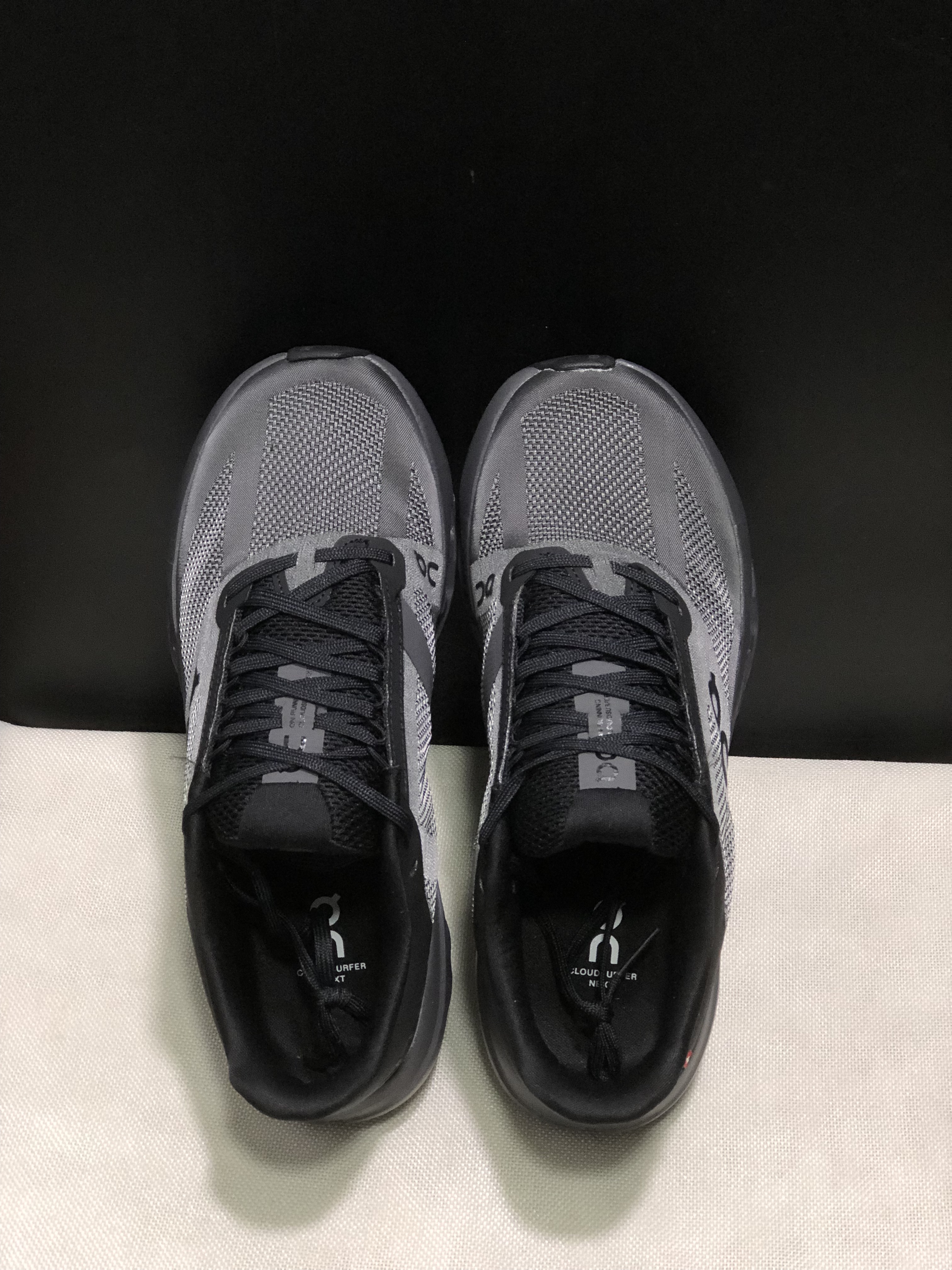 On Running Cloudsurfer Next Casual Running Shoes Carbon Black