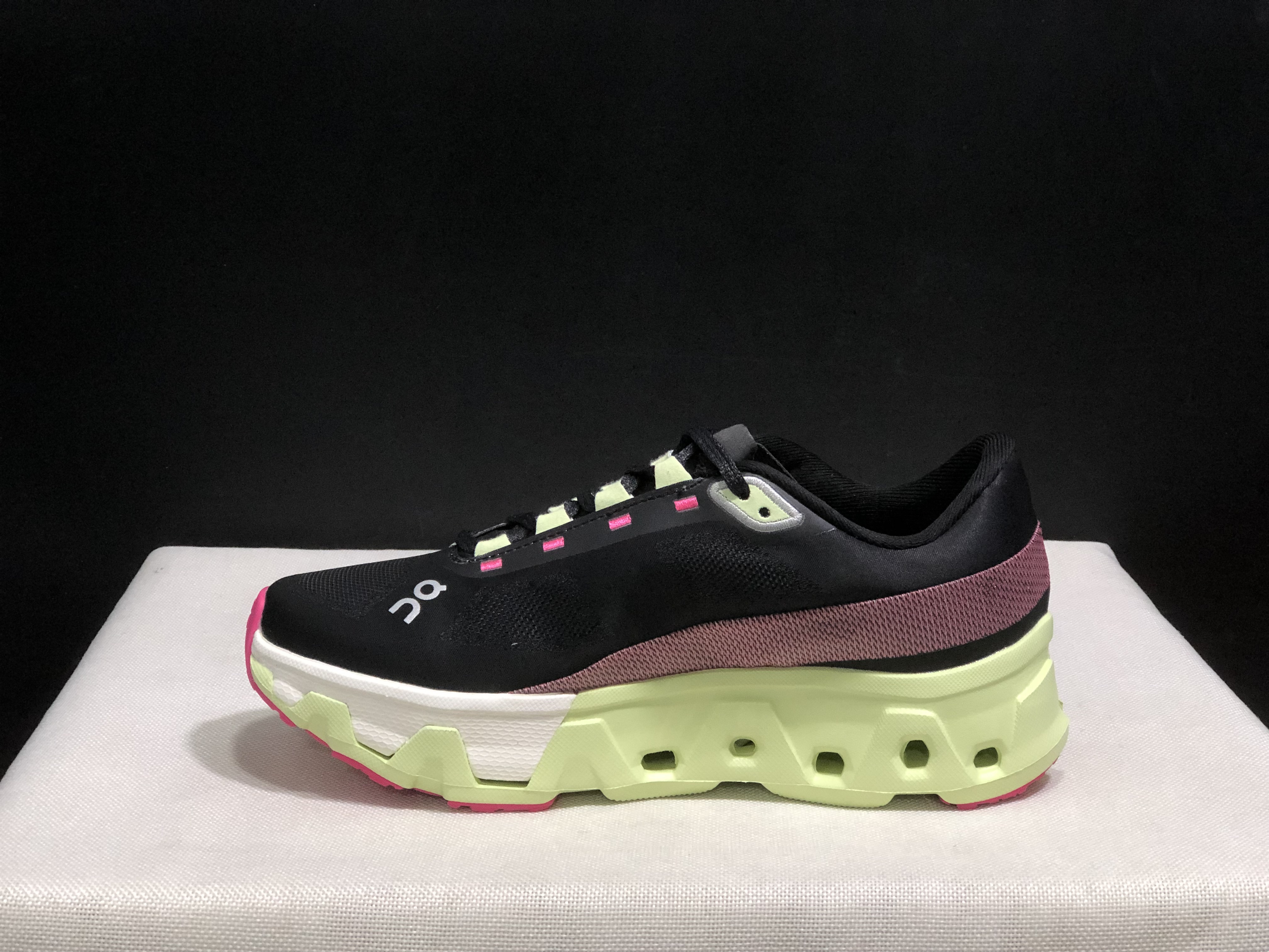 On Running Cloudmonster Hyper Running Shoes Black/Green