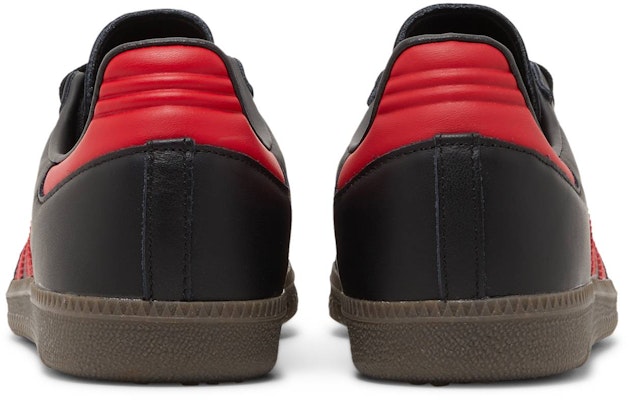 Manchester United Adidas Samba Team Black Real Red HQ7030 Shoes