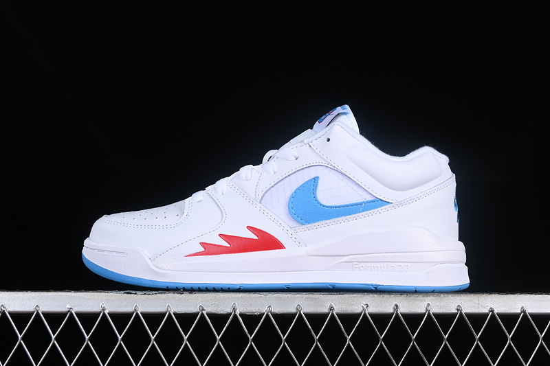 Nike Air Jordan Stadium 90 Red Blue White Sneakers