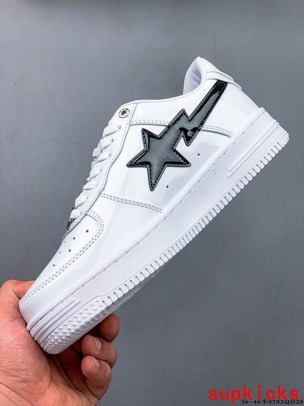 A Bathing Ape Bape Sneaker White