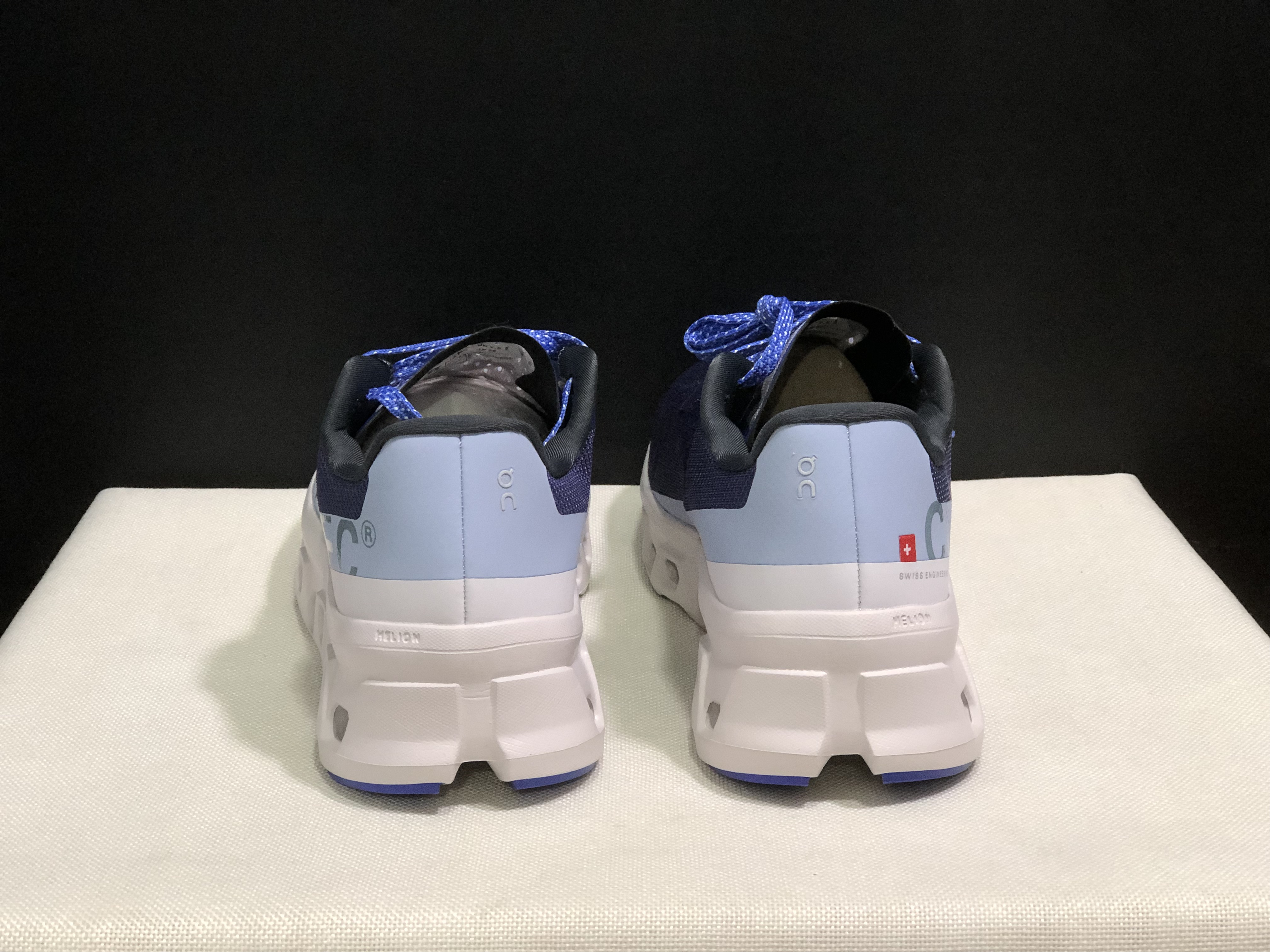 On Running Cloudmonster Anti-Slip Running Shoes Dark Purple/White