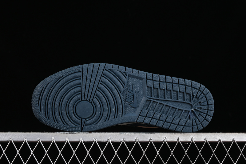 Nike Air Jordan 1 Low LV Blue Sole White Sneakers