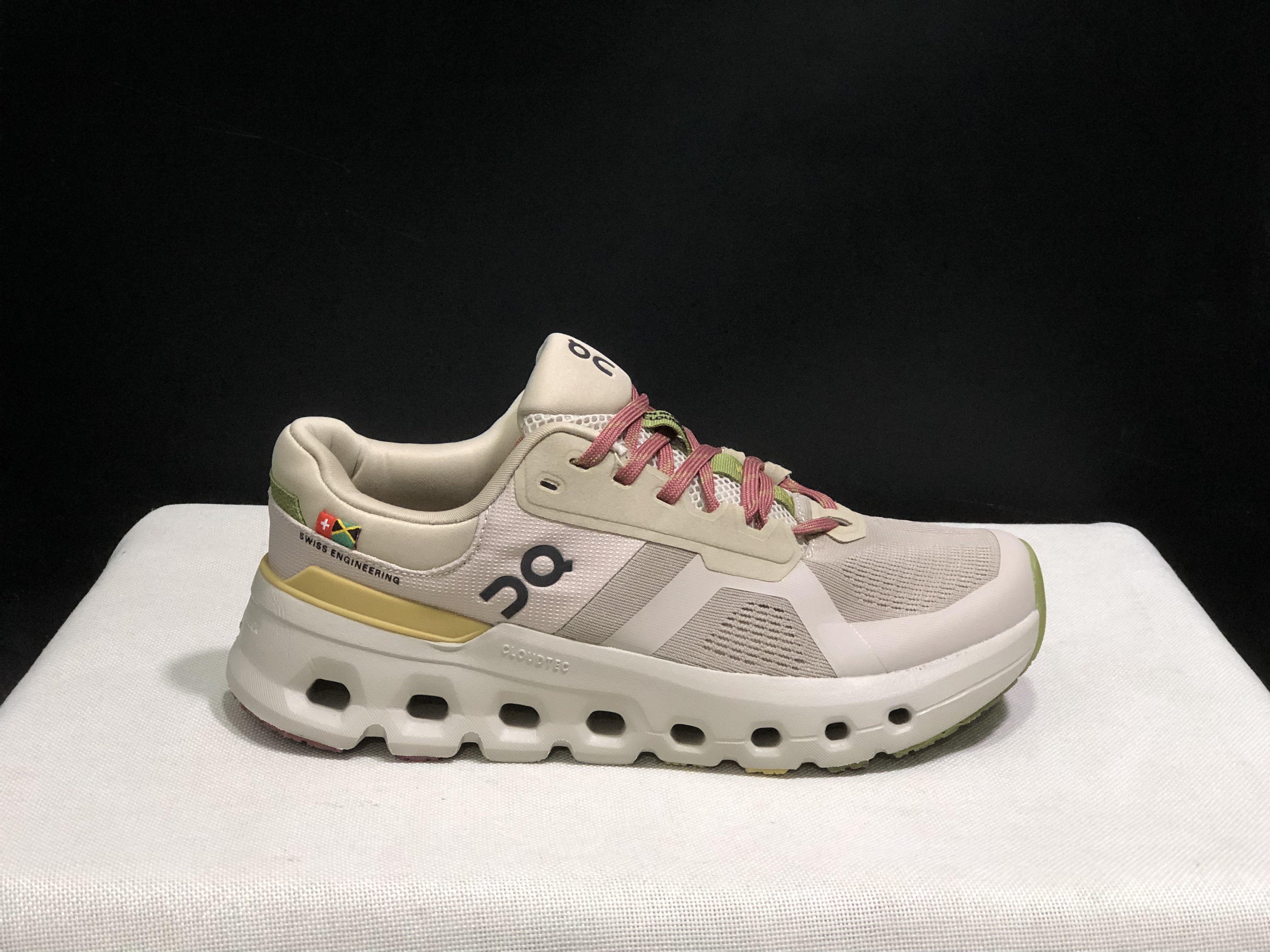 On Running Cloudrunner 2 Mesh Breathable Running Shoes Khaki