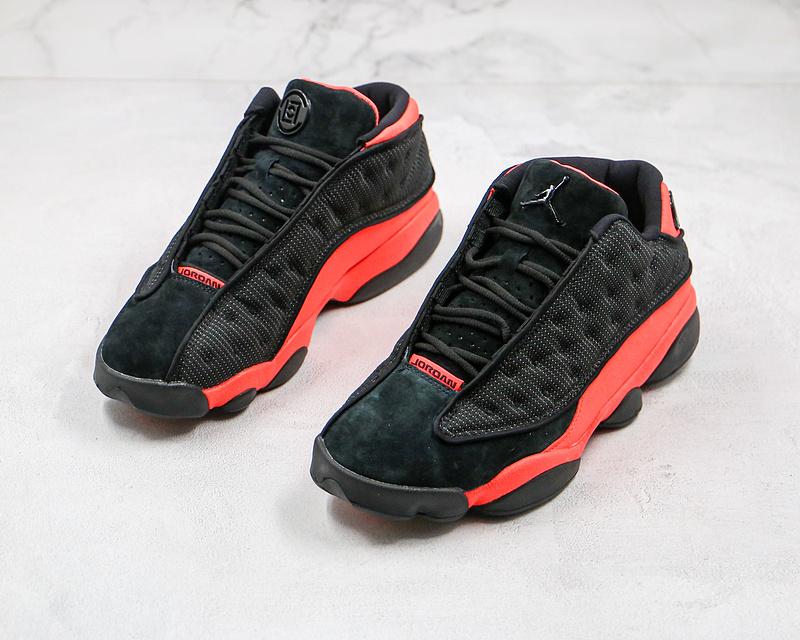 Nike Air Jordan 13 Retro Low Clot Bred Black Red Sneakers