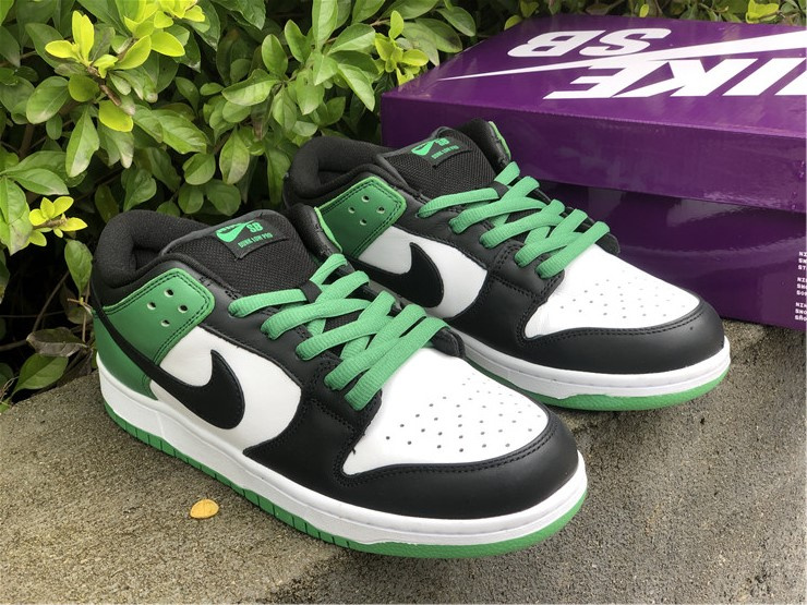 Nike Dunk Pro SB Low Classic Green White Black Sneakers