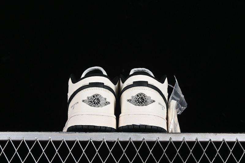 Nike Air Jordan 1 Low LV Black White Sneakers