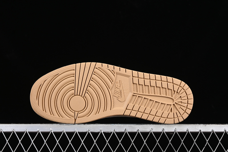 Nike Air Jordan 1 Low OG SP Travis Scott Fragment Design LV White Khaki Sneakers