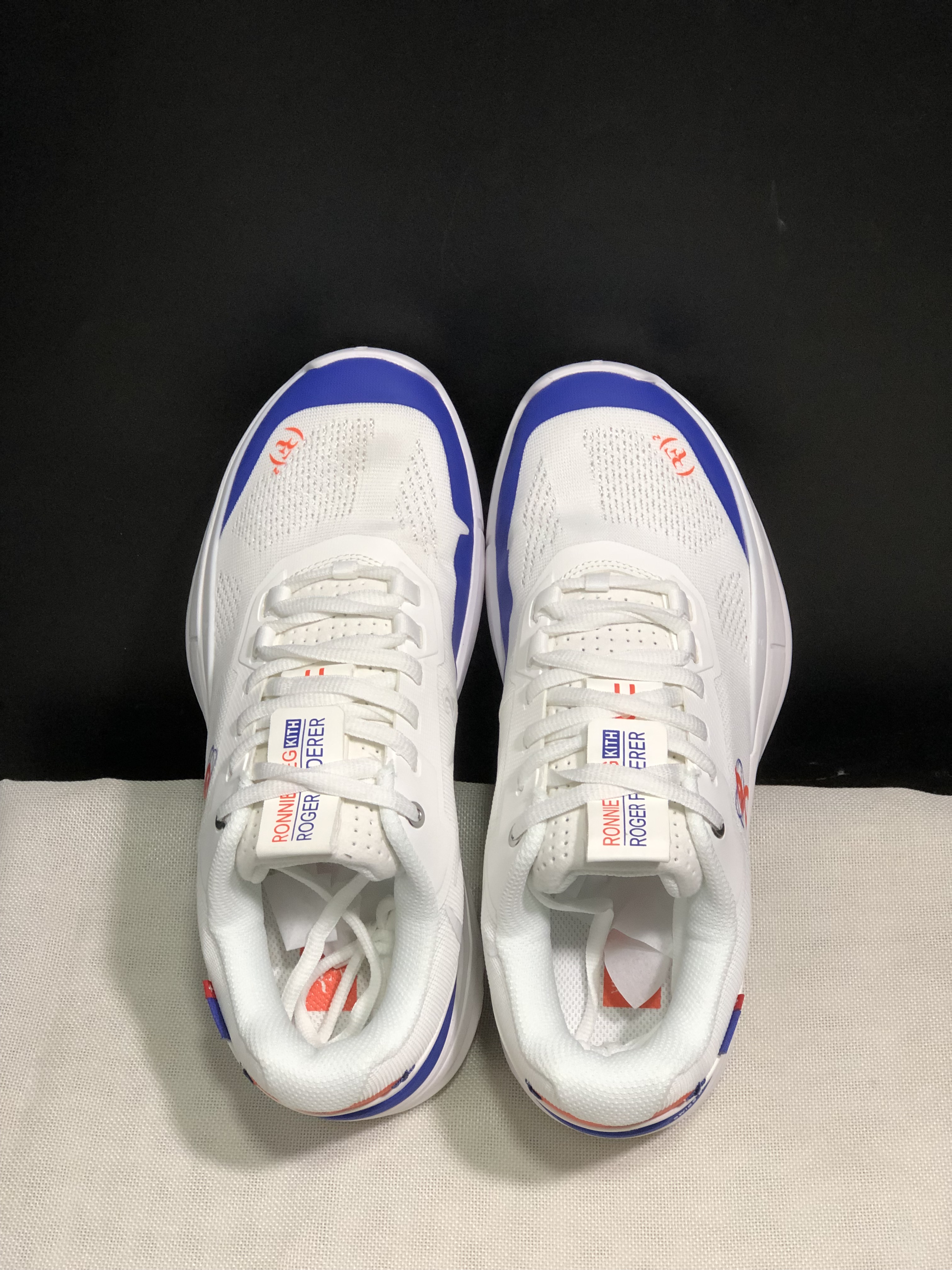 On Running The Roger Rro Durable And Breathable Tennis Shoes White/Royal