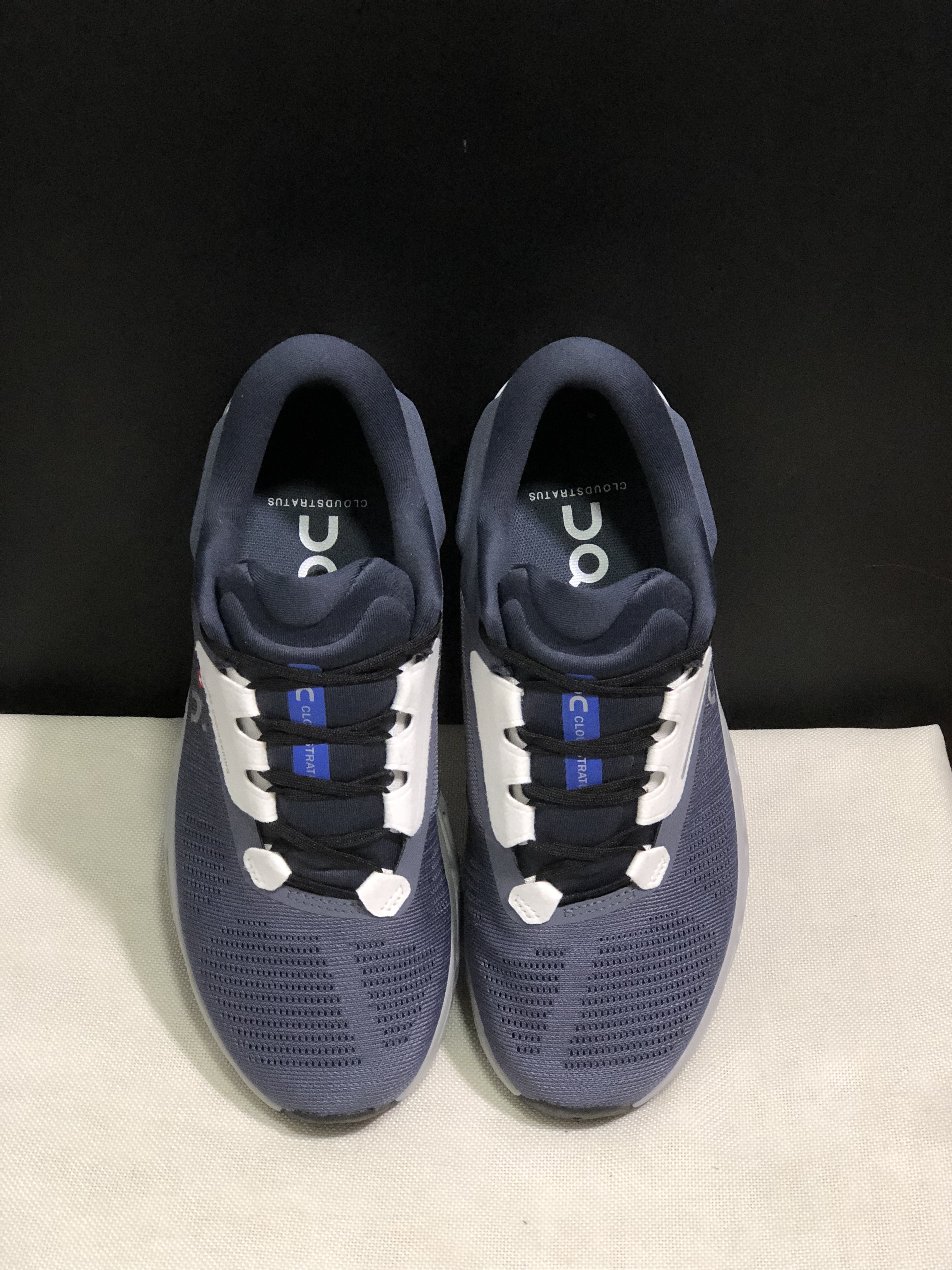 On Running Cloudstratus 3 Anti-Slip Running Shoes Dark Blue