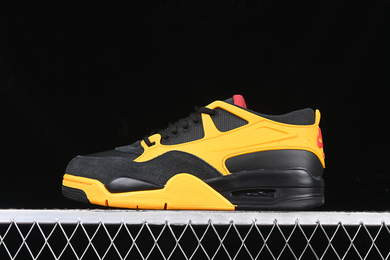 Nike Air Jordan 4 Bruce Lee Remastered Black Yellow Sneakers