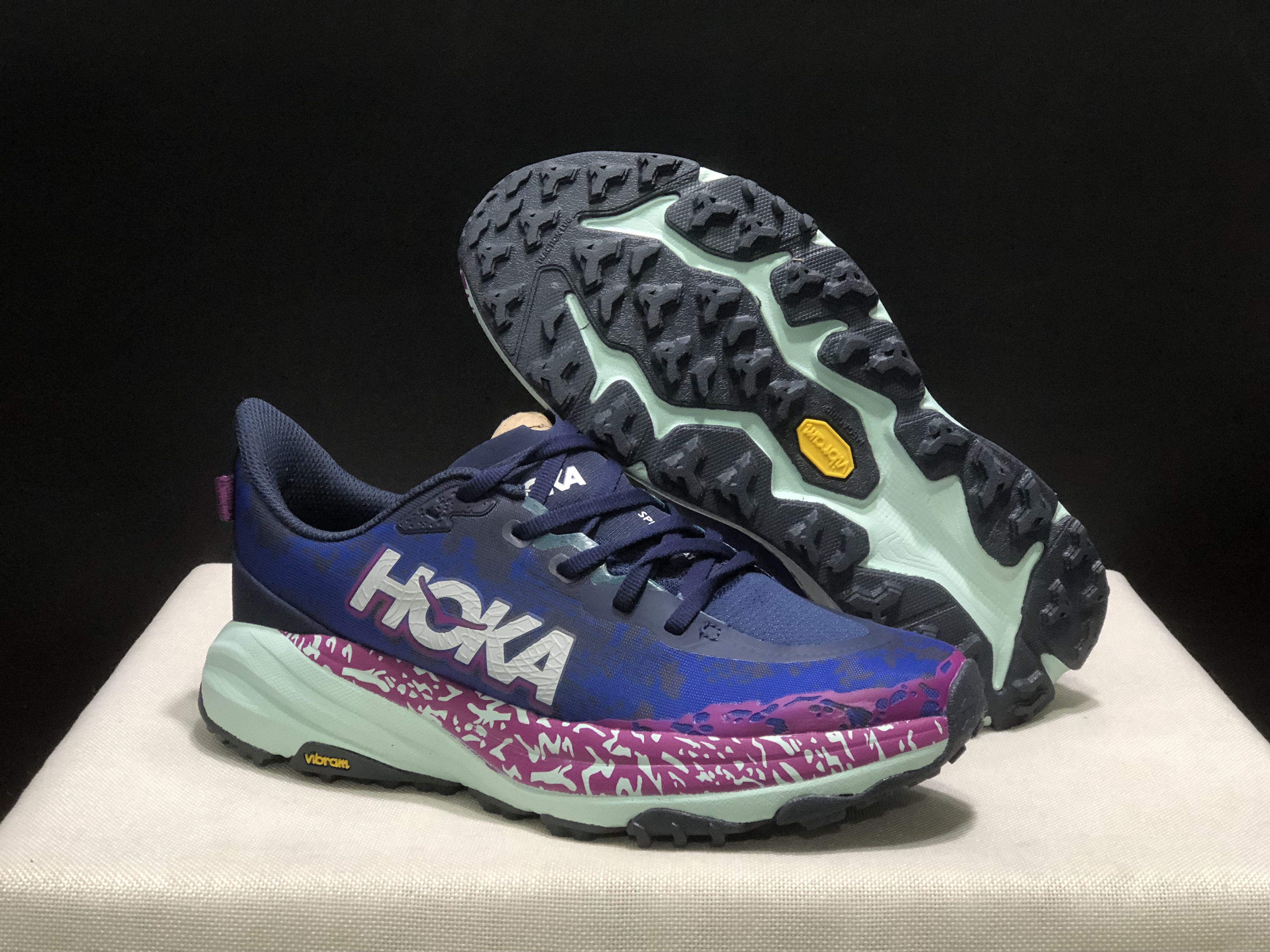 Hoka One One Speedgoat 6 Purple Trail Running Shoes Sneakers