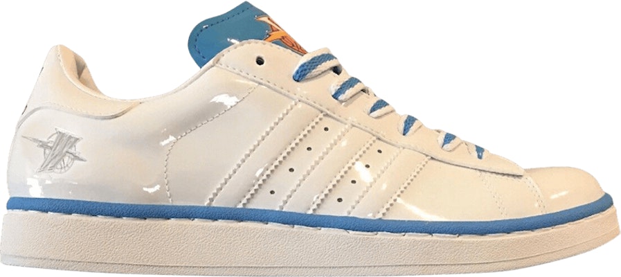 Adidas Campus 2+ Golden State Warriors White 044309 Shoes