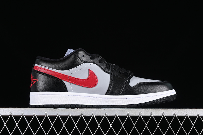 Nike Air Jordan 1 Low Gym Red Wolf Grey Black Sneakers
