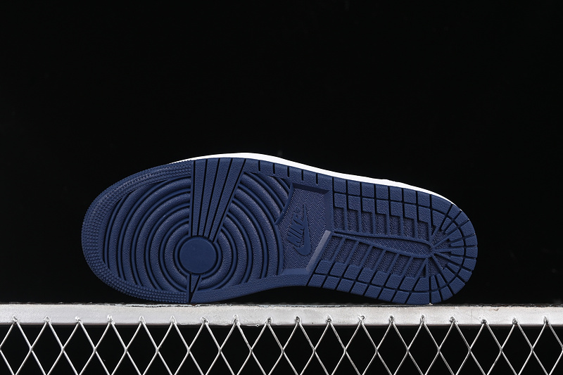 Nike Air Jordan 1 Low 85 Metallic Blue Summit White Sneakers