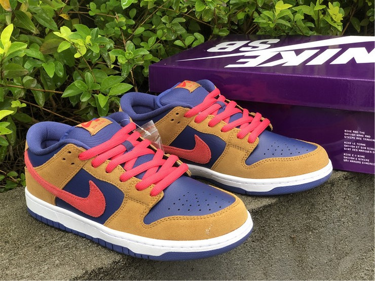Nike Dunk SB Low Reverse Papa Bear Brown Sneakers