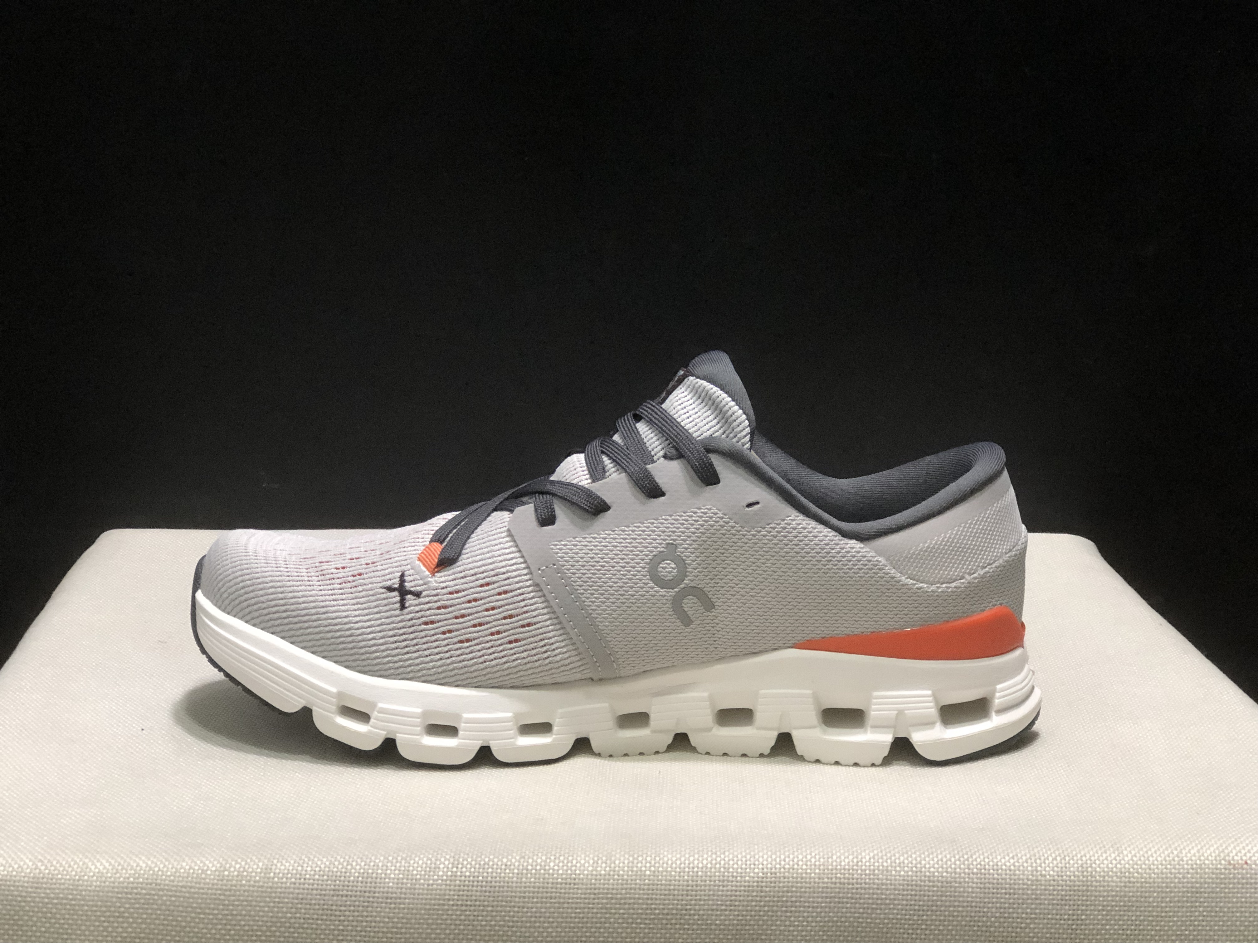 On Running Cloud X4 Comfortable Running Shoes Gray/Flame