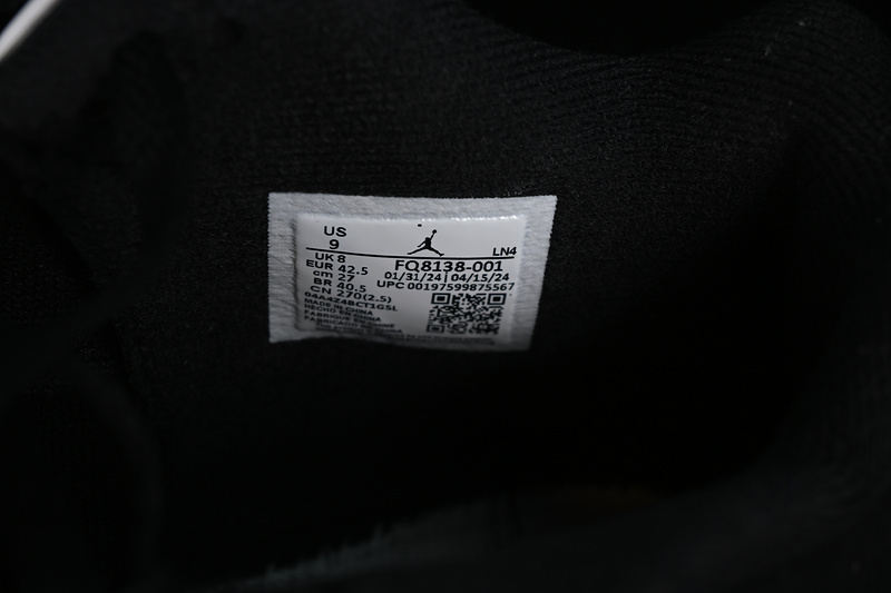 Nike Air Jordan 4 Retro Thunder Black White Sneakers