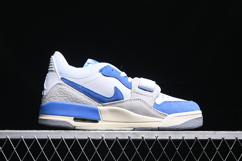Nike Air Jordan Legacy 312 Low Grey Sole Blue White Sneakers