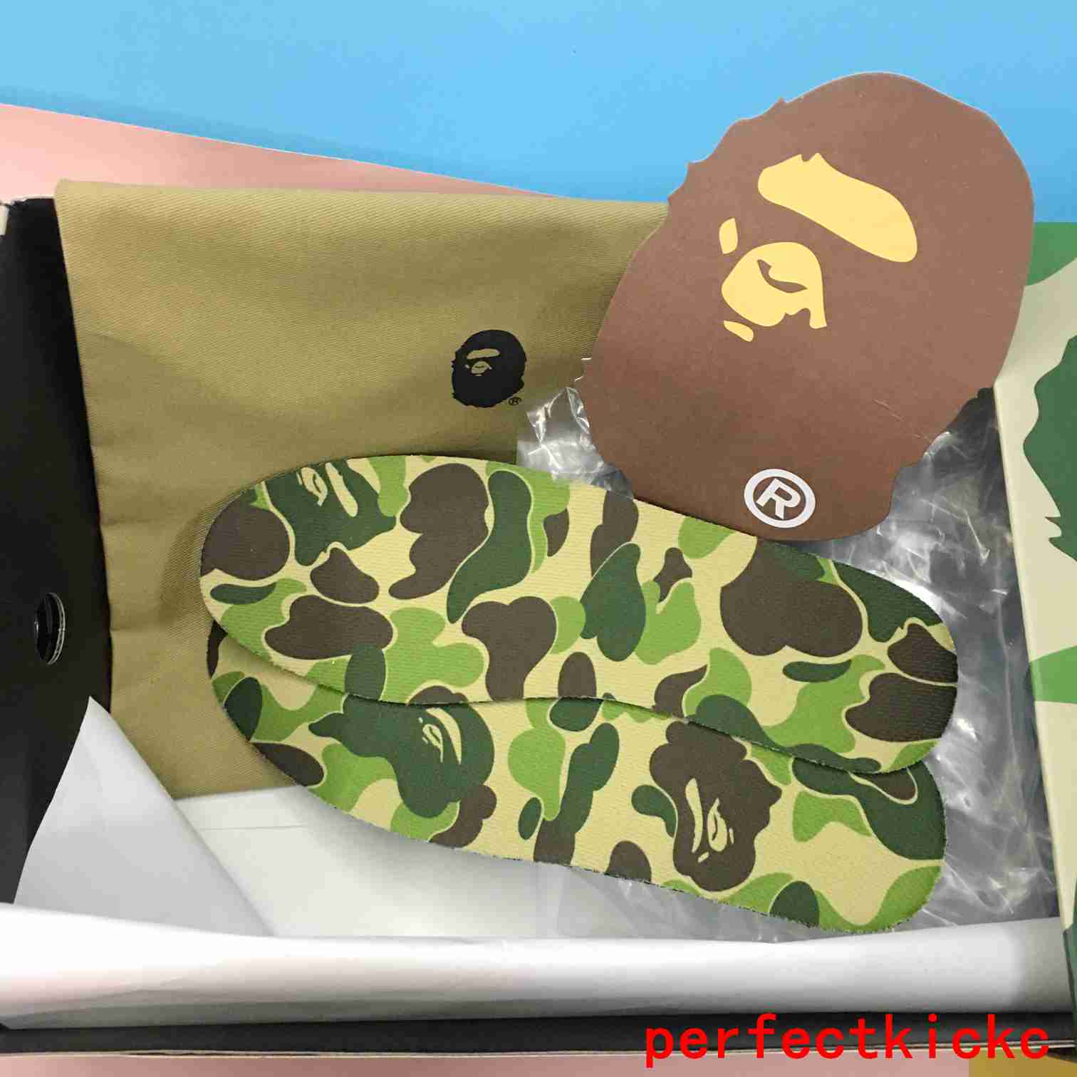 A Bathing Ape Bape Court Sta Brown Pink