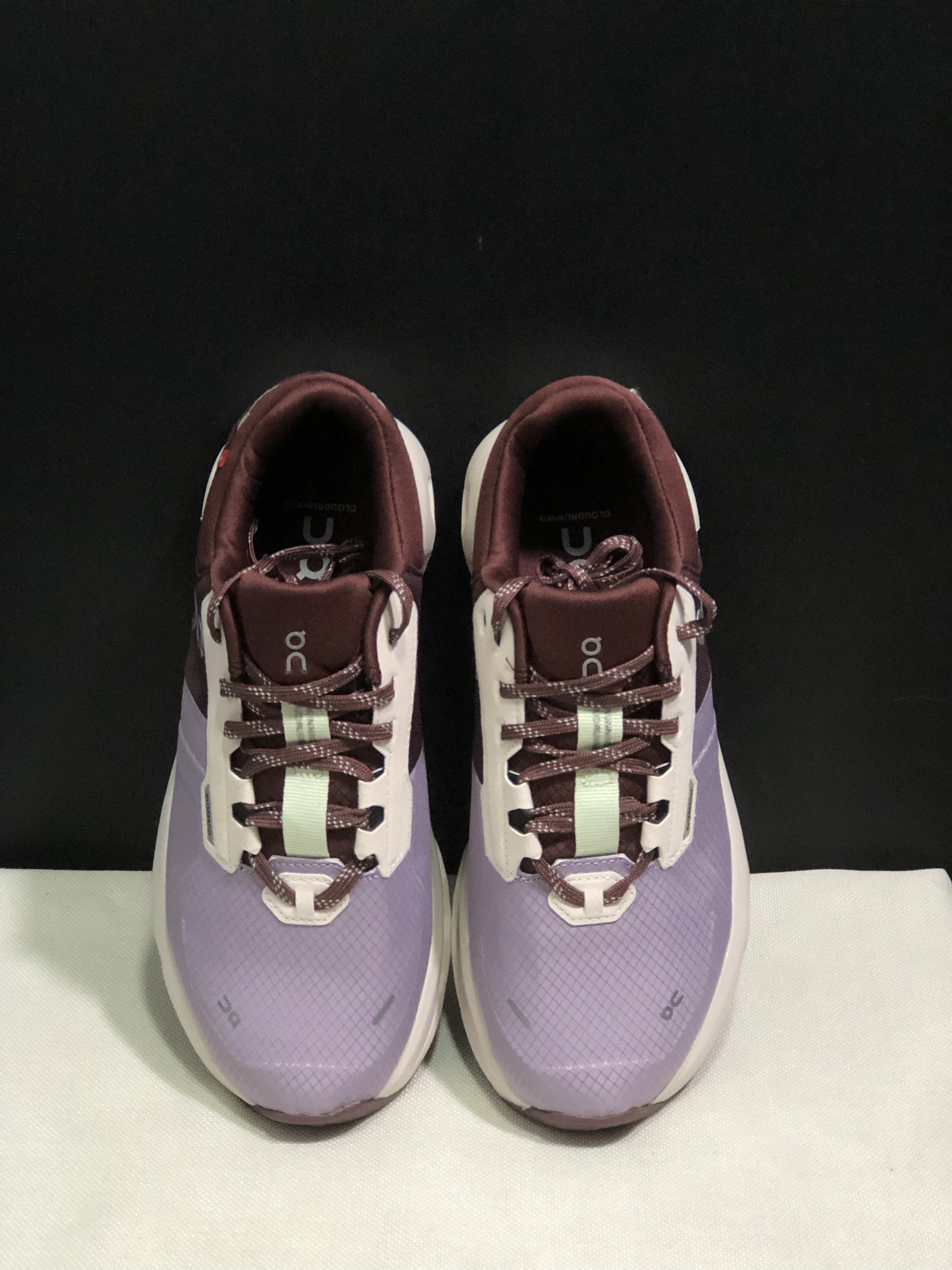 On Running Cloudrunner 2 Mesh Breathable Running Shoes Maroon/Rosewood White