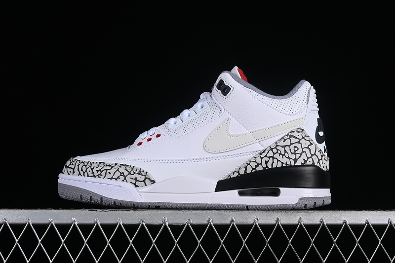 Nike Air Jordan 3 Retro JTH NRG Cement Ash White Sneakers