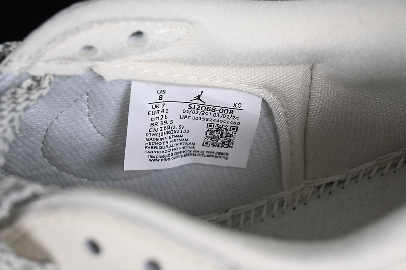 Nike Air Jordan 1 Low OG SP Travis Scott Fragment Design LV White Black Sneakers