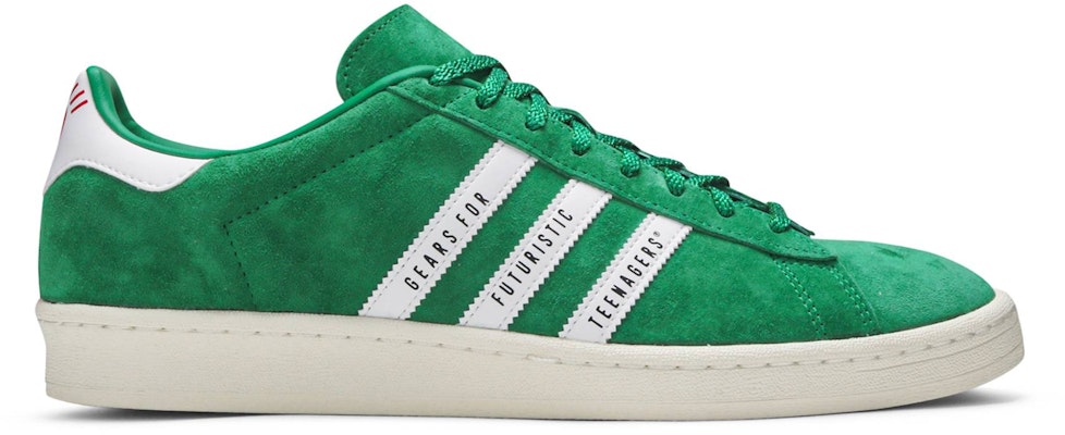Human Made Adidas Campus Green FY0732 Lifestyle Shoes