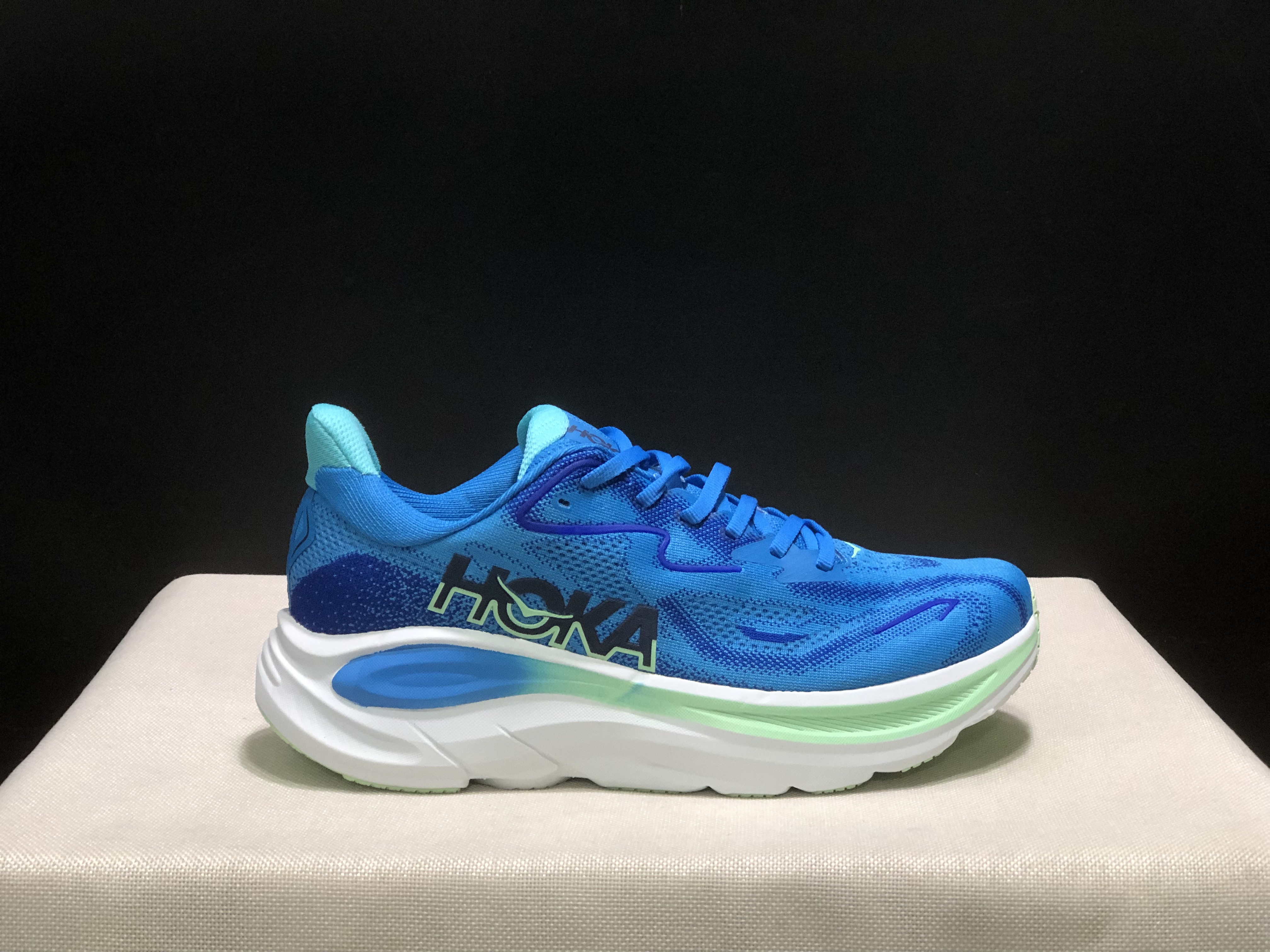Hoka One One Clifton 10 Fashion Shoes Sneakers Blue