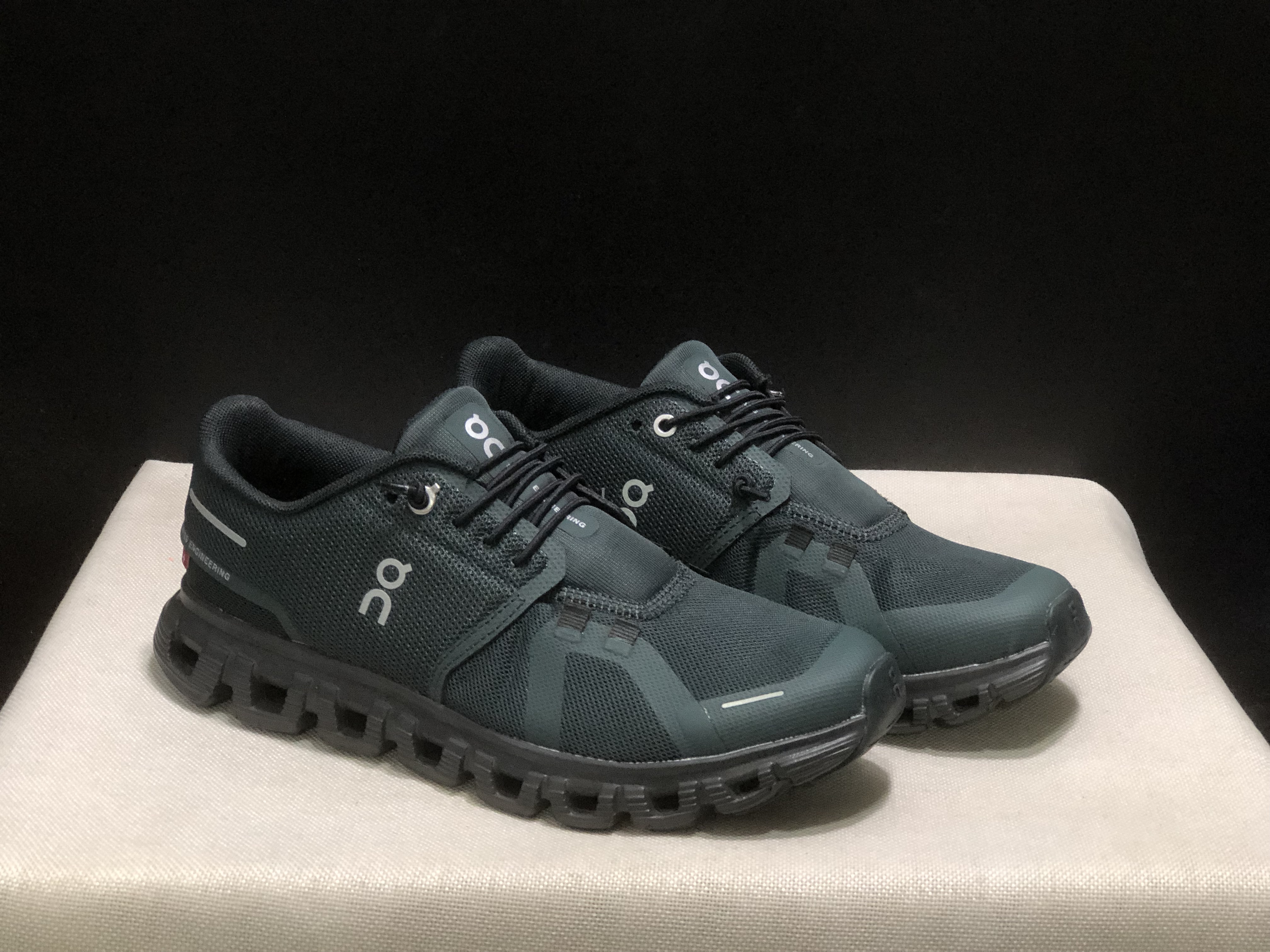 On Running Cloud 6 Casual Life Shoes Dark Green