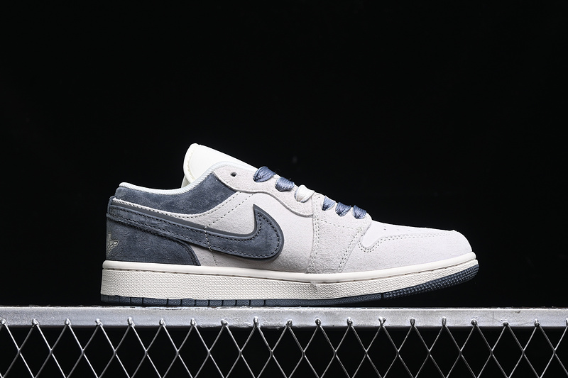 Nike Air Jordan 1 Low Grey Sole Grey White Sneakers