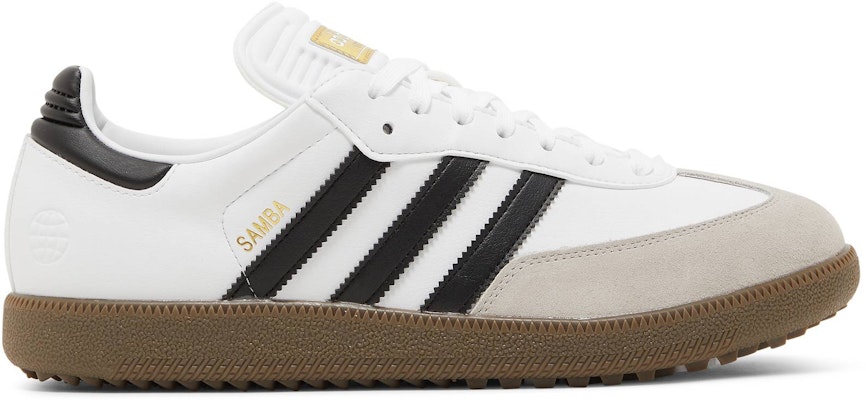 Adidas Samba Spikeless Golf LE White Black Gum HP7879 Shoes