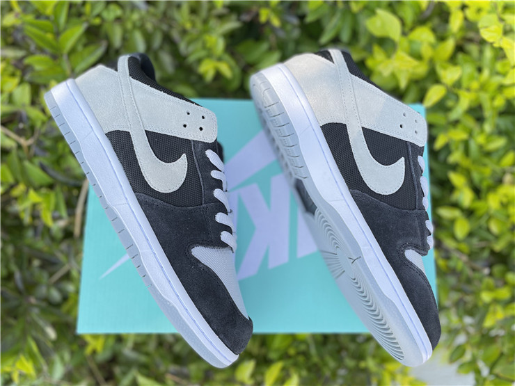 Nike SB Dunk Low Black Wolf Grey White Sneakers