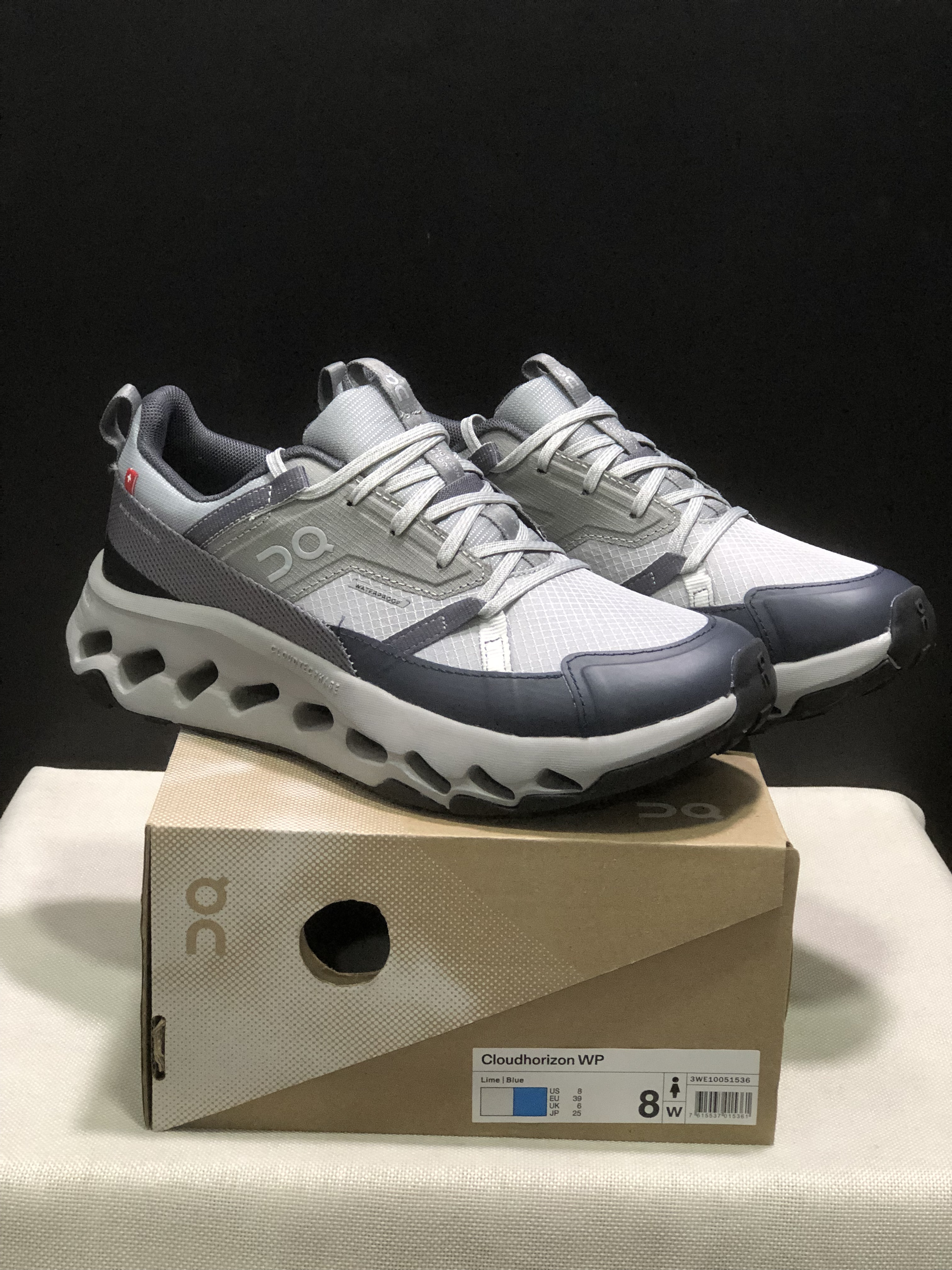 On Running Cloudhorizon Comfortable Hiking Shoes Lime/Blue