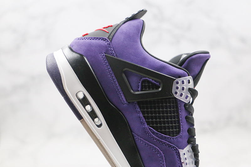 Nike Air Jordan 4 Retro Travis Scott Purple Sneakers