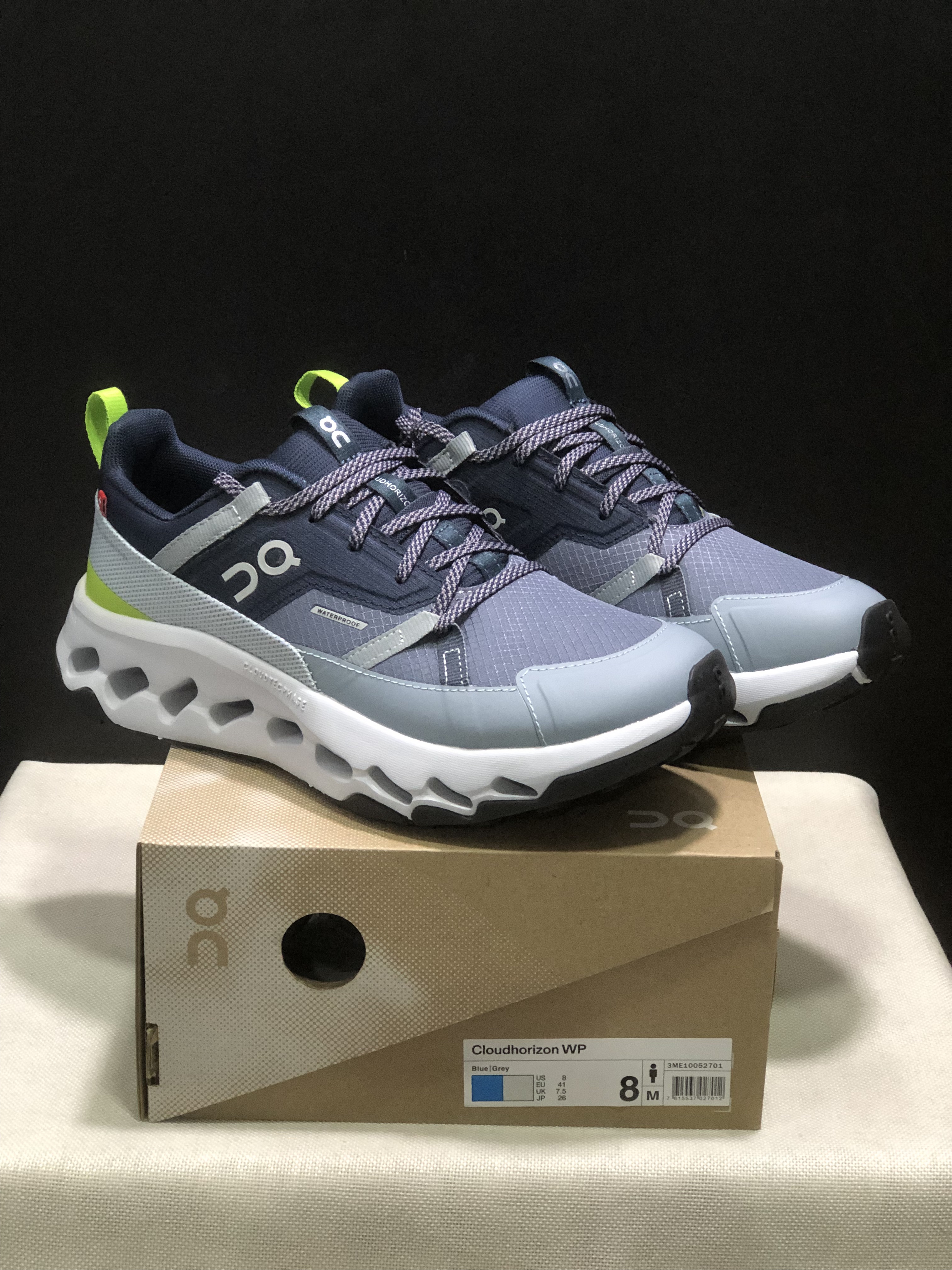 On Running Cloudhorizon Comfortable Hiking Shoes Blue/Grey
