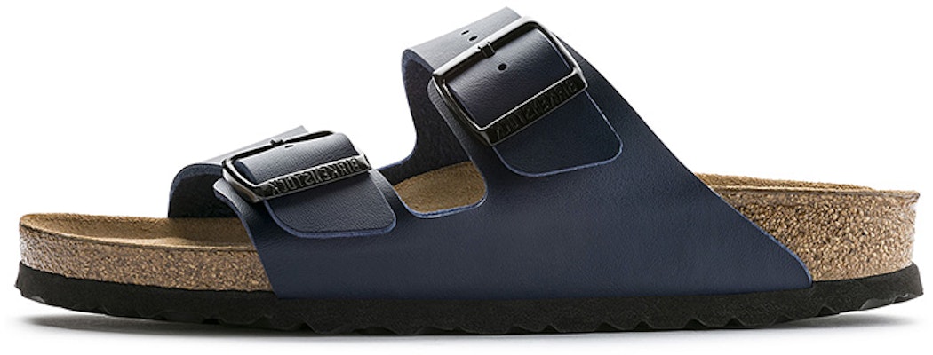 Birkenstock Arizona Navy Synthetic Leather 51061 Fashion Slippers