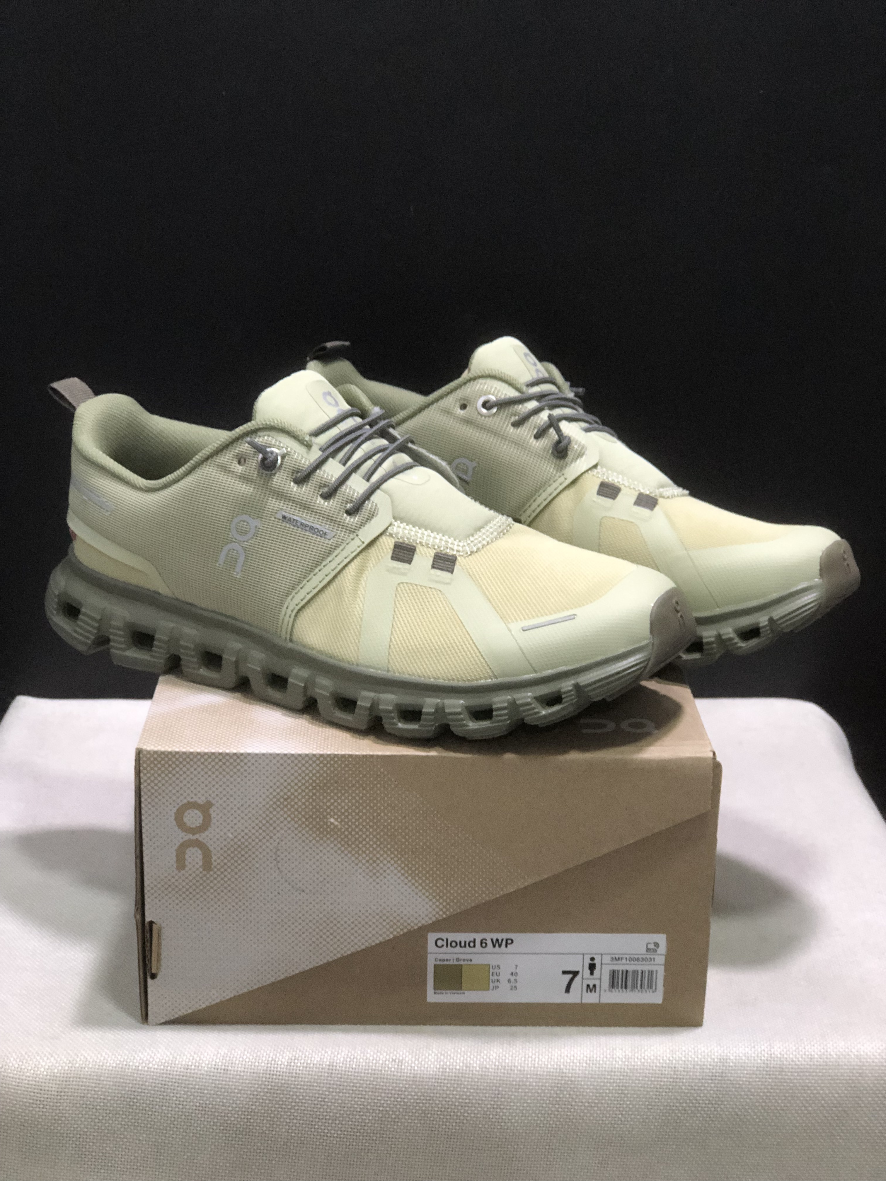 On Running Cloud 6 Casual Life Shoes Light Green