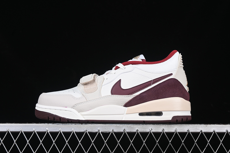 Nike Air Jordan Legacy 312 Low Year Of The Snake White Grey Red Sneakers