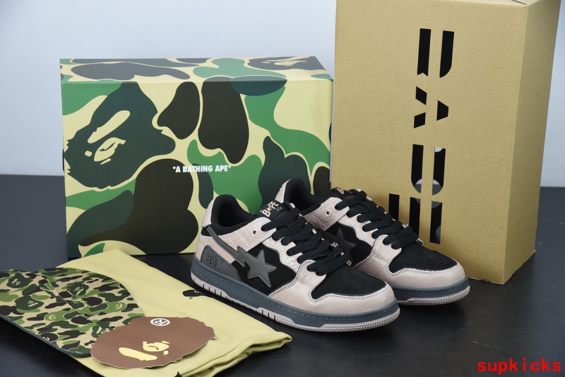 A Bathing Ape Bape Sta Low Light Pink Black