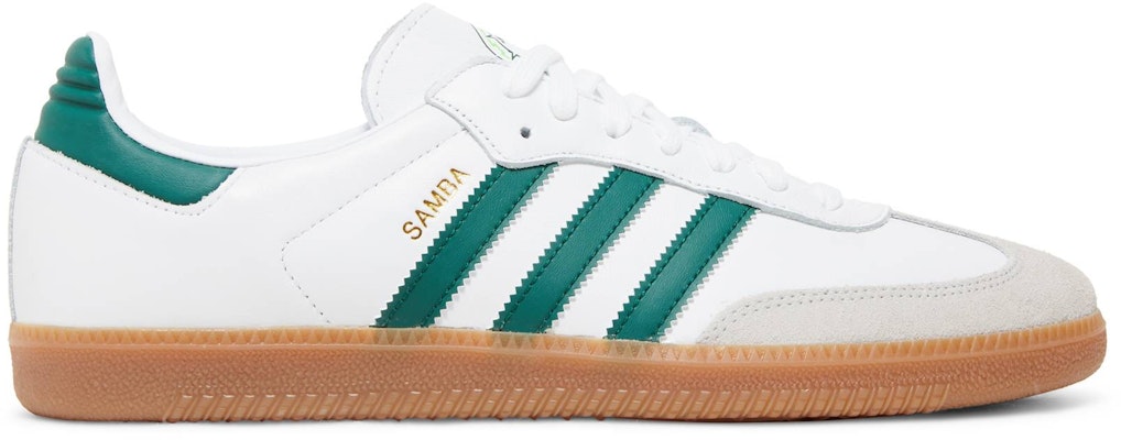 Mexico Adidas Samba Team White Academy Green HQ7036 Shoes