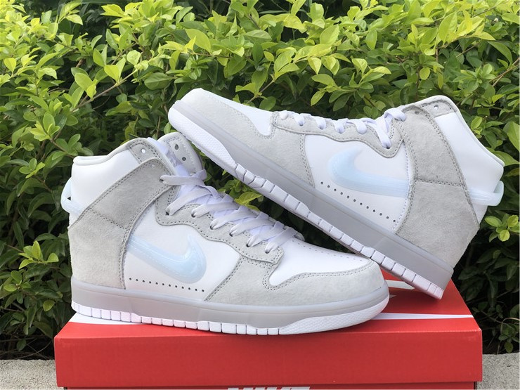 Nike Dunk High Slam Jam White Pure Platinum Sneakers