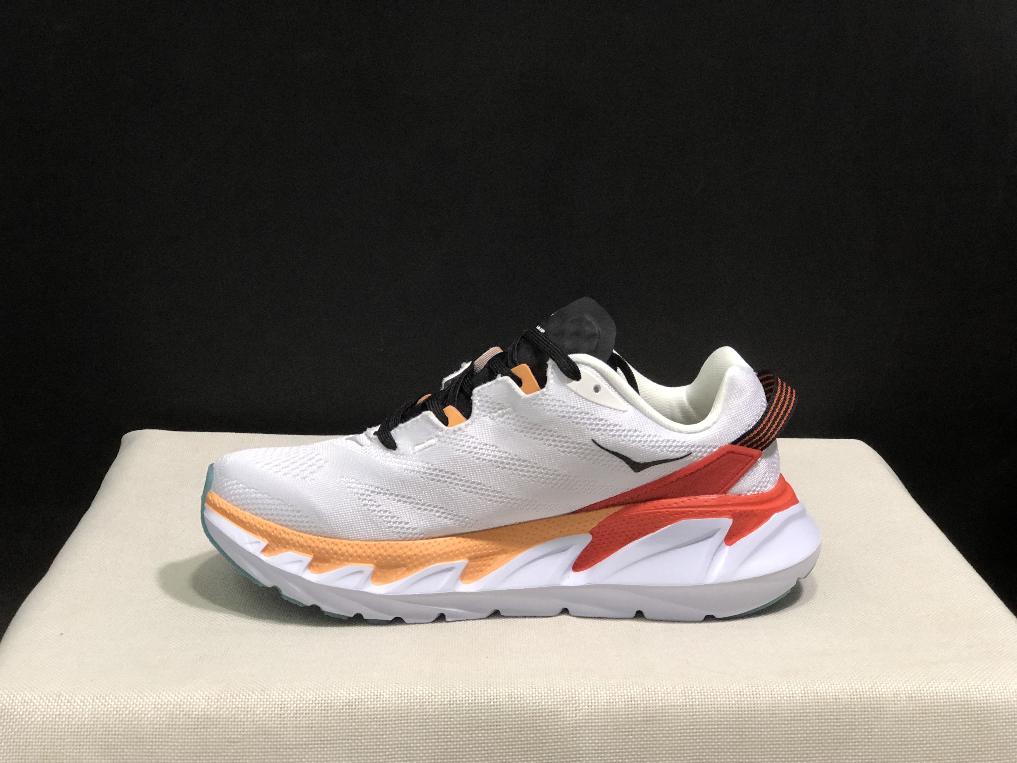 Hoka One One Elevon 2 White Anti-slip Wear-resistant Running Shoes Sneakers