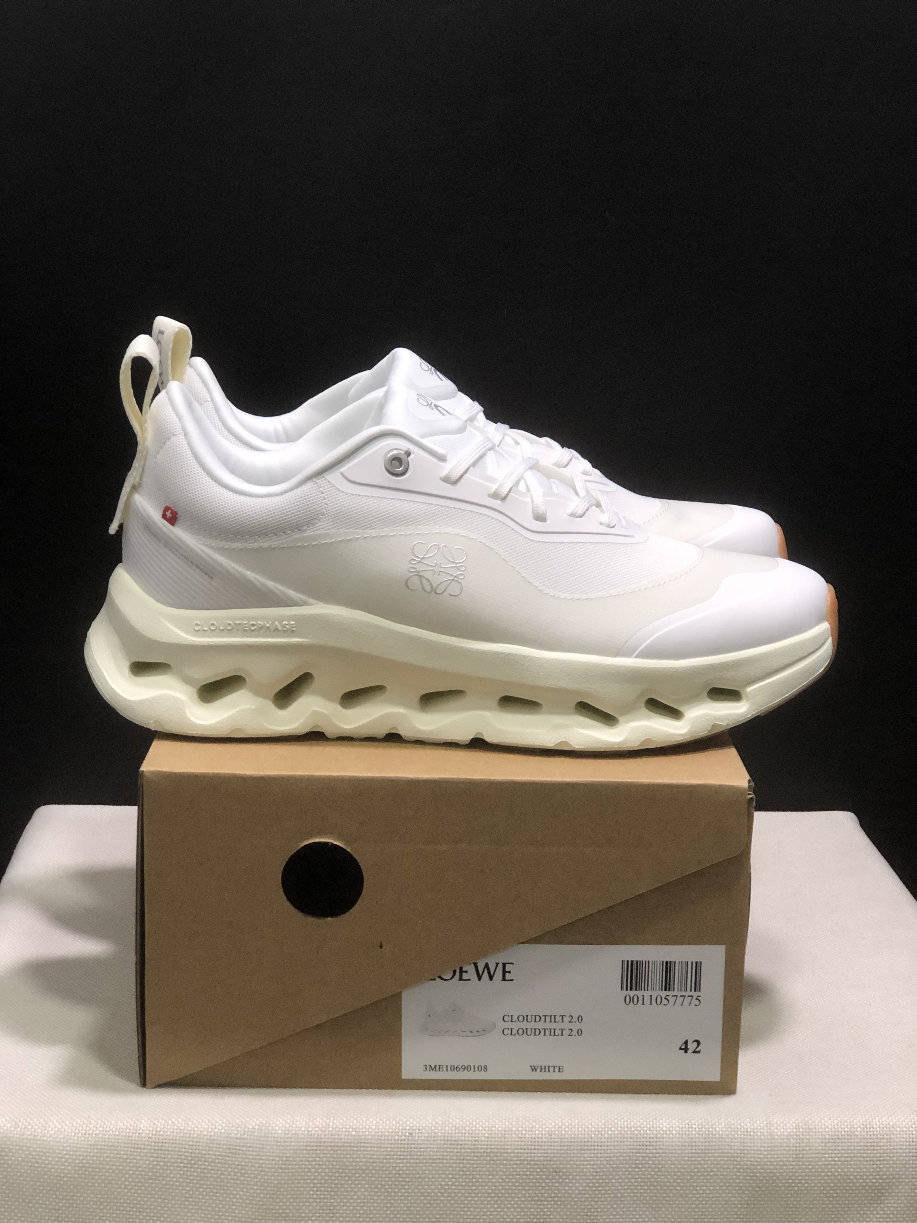 LOEWE x On Running Cloudtilt 2.0 Casual Sports Shoes White