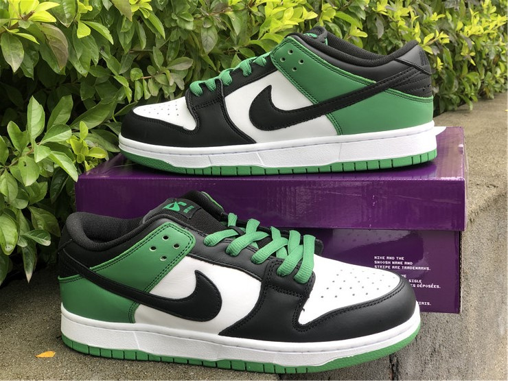 Nike Dunk Pro SB Low Classic Green White Black Sneakers