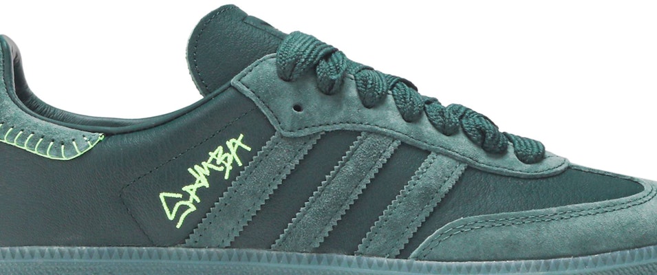 Jonah Hill Adidas Samba Green FW7458 Lifestyle Shoes