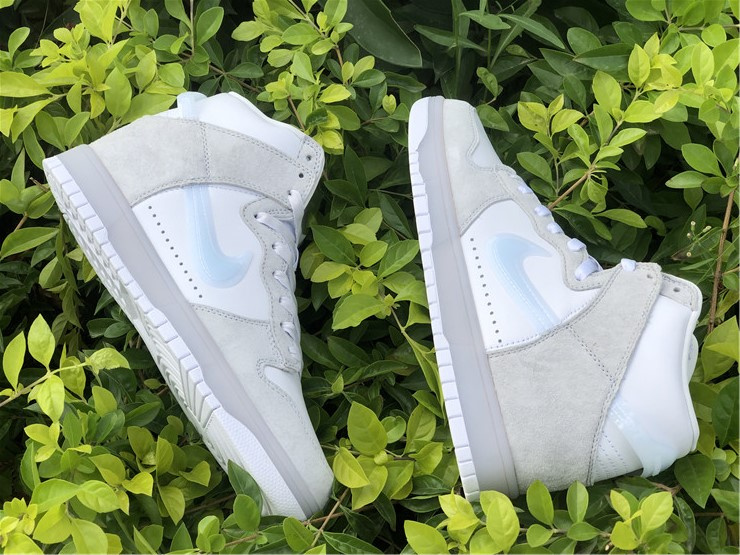 Nike Dunk High Slam Jam White Pure Platinum Sneakers