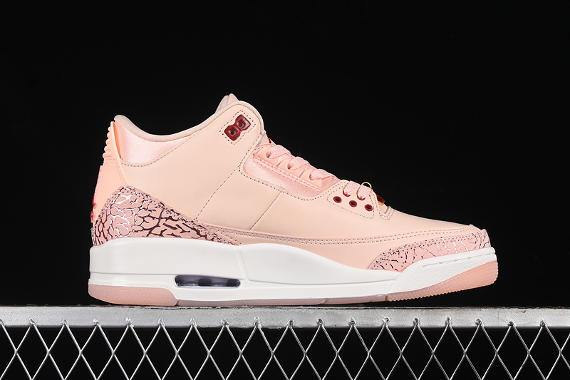 Nike Air Jordan 3 Retro Valentine's Day Pink Sneakers