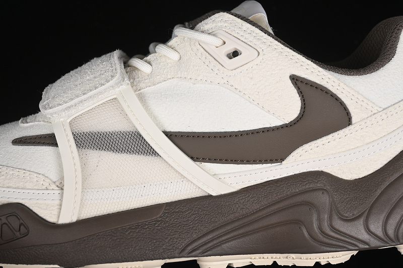 Nike Air Jordan Shark-A-Don Travis Scott White Brown Sneakers